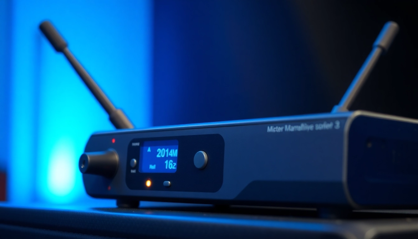 PG88 wireless microphone receiver with LED signal indicators and sleek modern design, ideal for professional audio setups