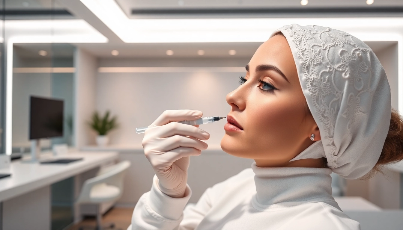 Botox Zürich treatment being administered in a modern, professional clinic by an expert, highlighting safety and precision for facial rejuvenation.