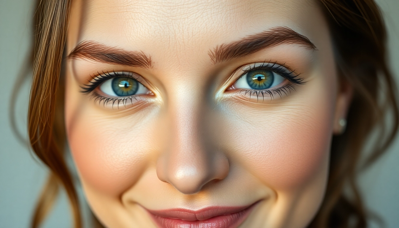 Expertoberlidstraffung Zürich highlighting a refreshed, youthful eye appearance with natural eyelid contours for a youthful look.