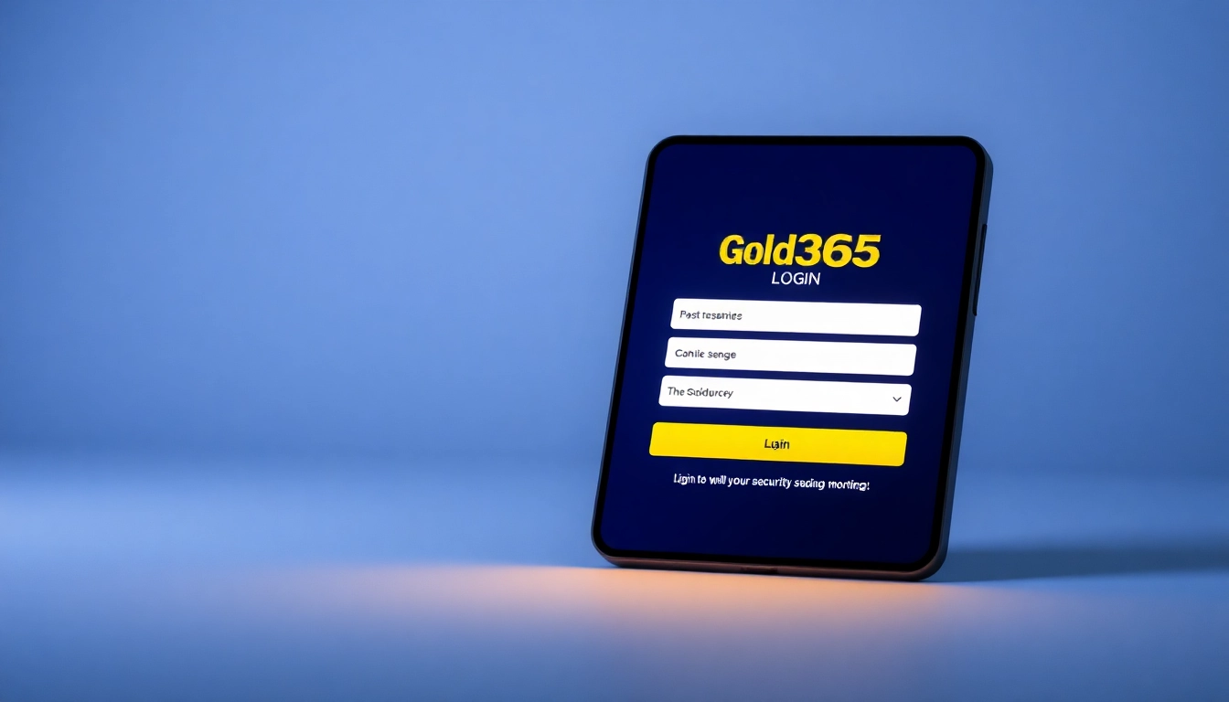 Login process on Gold365 platform showing a secure, user-friendly interface for quick access to betting features and casino games in India.
